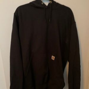 Black Carhartt Hoodie With Side Zipper